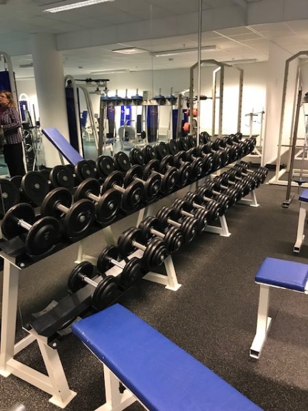 Hantelställ komplett med hantlar CL Fitness