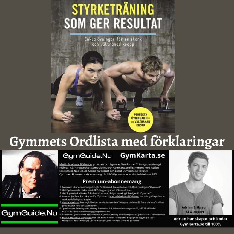 Gymmets Ordlista med förklaringar för "Nystartare och Omstartare". Är du redo för nystart eller omstart med din träning efter en lång tid med hemarbete, inställda aktiviteter och en ovanlig vardag?   Vår personliga tränare Julia Lagnefors Petersohn förklarar en del termer och ord och ger några tips till dig som vill starta igen. Ordlistan kommer att fyllas på kontinuerligt med tiden.