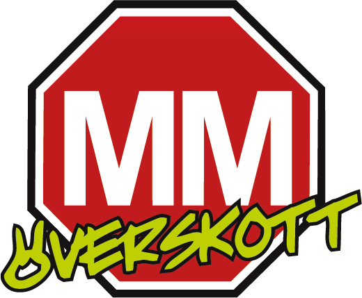 MMSPORT-DIN BÄSTA GYMPARTNER  - MM Överskott Logo
